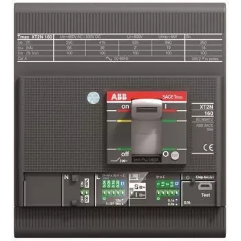 ABB Tmax XT2S 160 Ekip LS/I In=160A 4p F F Strāvas slēdzis (1SDA067838R1)