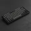 Mehaniskā spēļu tastatūra AKKO Melns & Gold 3084B Plus, 84 taustiņi, Akko V3 Cream dzeltena slēdži, RGB apgaismojums