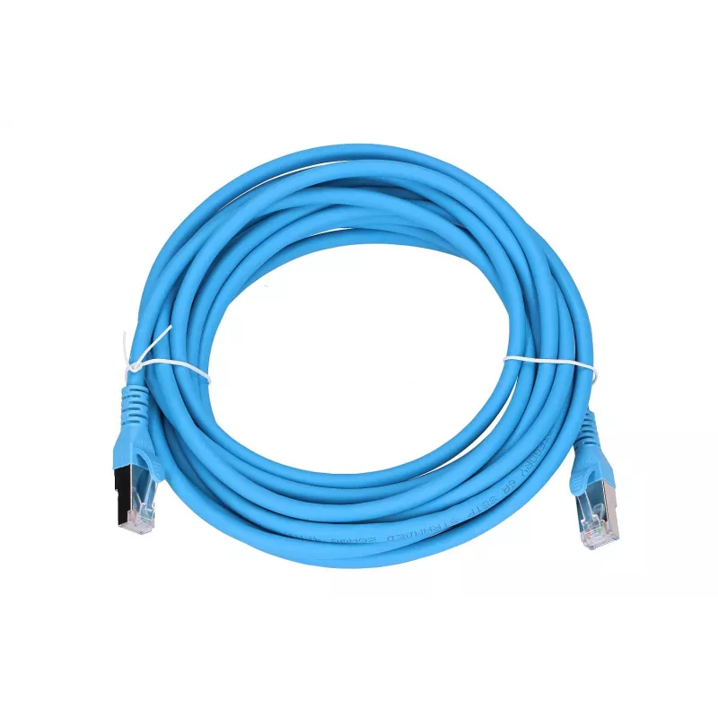 Tīkla kabelis Extralink LAN Patchcord Kat.6A RJ-45 Cat6a 5m zils