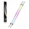 LED lente CORSAIR LS430 Aurora — daudzkrāsu, 430×10×10 mm, 2 iepakojumā