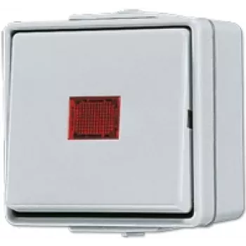 Jung 606 KOW elektrības slēdzis 1P balts (606KOW)