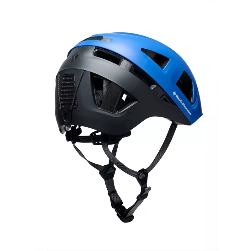 Aizsargājoša pusķivere Melns Diamond Capitan E Drifter Blue M/L — cietais apvalks, EPS, 58–63 cm, 350 g, regulējama, ventilācija