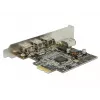 Interfeisa karte DeLOCK 89864 iekšējā IEEE 1394/Firewire