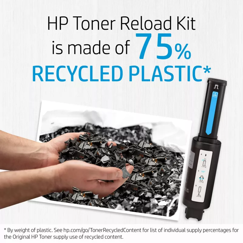 HP Oriģināls 103AD Neverstop Melns Toner Refill Kit , Two tonera kasete Set