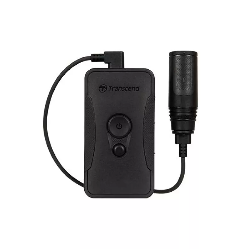 Ķermeņa kamera Transcend DrivePro Body 60 Full HD Wi-Fi Baterija Melna