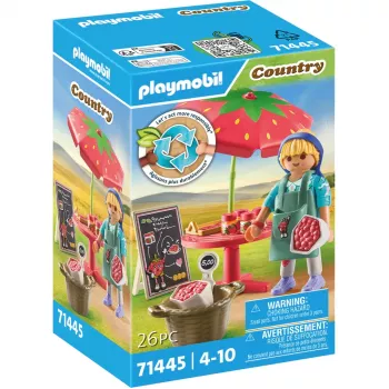 Playmobil Country Pašdarinātu Zemeņu Ievārījuma Stends