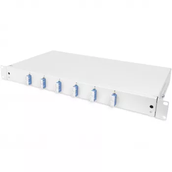 Optiskās šķiedras savienojuma kārba Digitus DN-96320/9 SC OS2 51.5 cm Pelēka