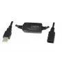 USB kabelis LogiLink 15M USB 2.0 M/M Melns