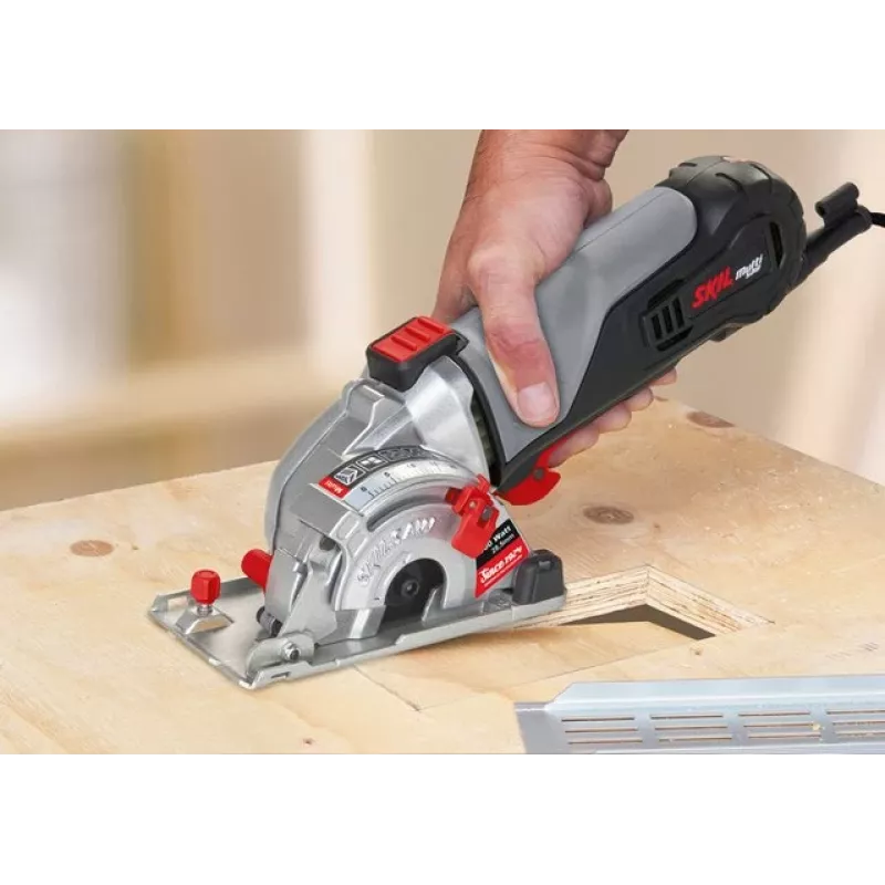 Skil F0155330AA pārnēsājamais ripzāģis Melns, Pelēks 6000 RPM 600 W
