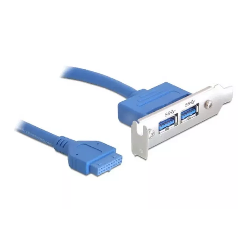 USB 3.0 kabelis DeLOCK 82976 2 x USB 3.0-A 0,4 m
