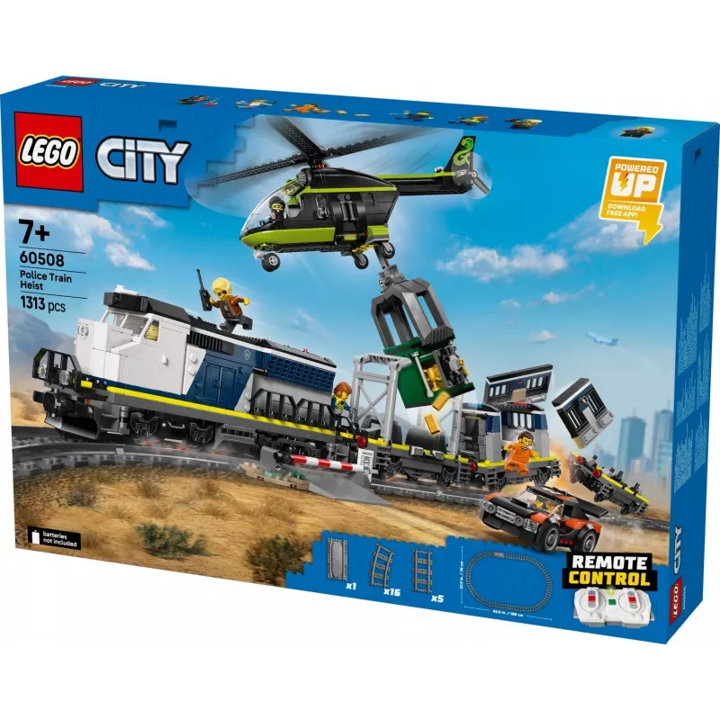 Bricks City 60508 Policijas vilciena aplaupīšana