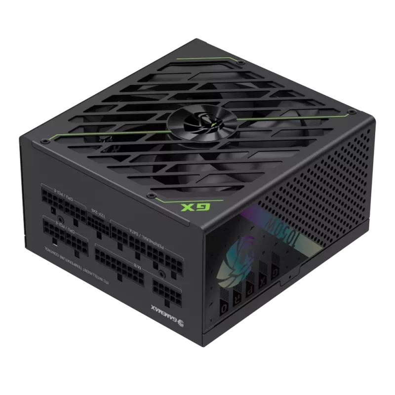 Gamemax Barošanas bloks, 80 PLUS, Gold | GX PRO 1050G | 1050 W | Pilnībā modulārs
