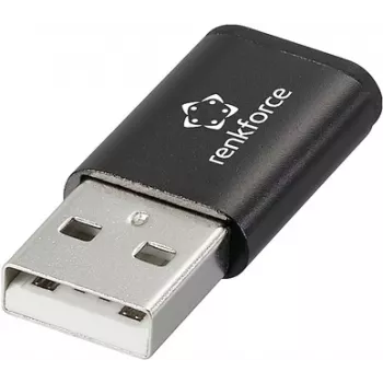 Renkforce USB 2.0 adapteris [1x 1.1 spraudnis A - 1x USB-C ligzda] RF-6615904 (RF-6615904)