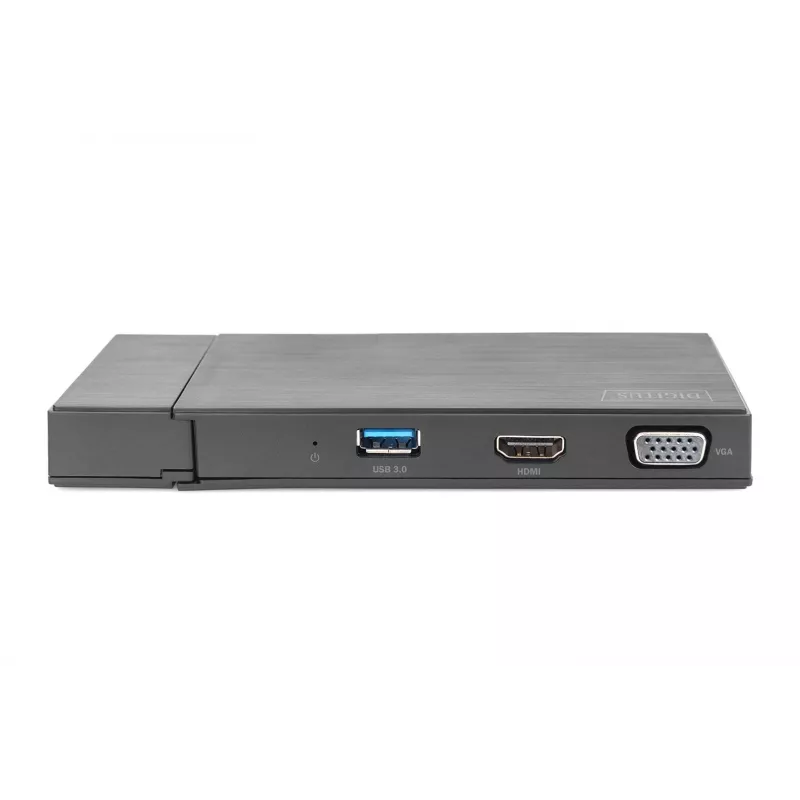 Digitus Universālā dokstacija, USB 3.0, Ceļojumiem