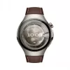 Viedpulkstenis HUAWEI WATCH 5 Classic 46 mm, 1,38 collu AMOLED 466×466, skārienekrāns, GPS, sudraba korpuss, brūna siksniņa