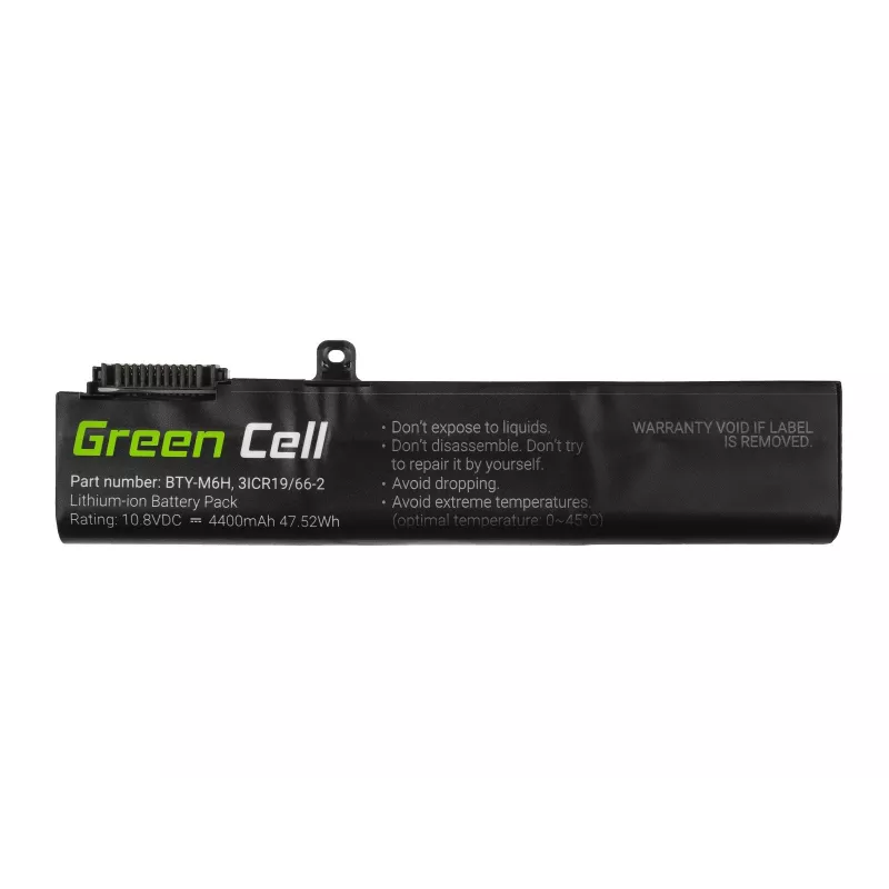 Baterija zaļa Cell MS16 MSI GE62 GE63 GE72 GE73 GE75 GL62 GL63 GL73
