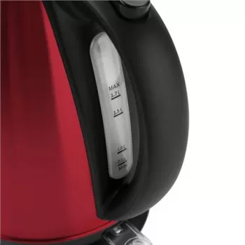 ETA | Tējkanna | 359090010 | Standarta | 2200 W | 1,7 L | Nerūsējošais tērauds | 360° rotējoša pamatne | Sarkana