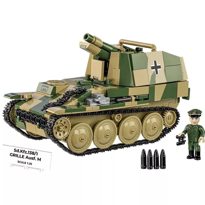 Konstrukcijas modelis Cobi SD.KFZ.138/1 Grille, 720 gab., vitrīnas modelis