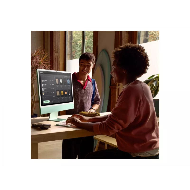 iMac 24 inch: M4 10/10, 16GB, 512GB SSD - zaļa