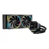 Šķidruma dzesēšanas komplekts DeepCool LM240 12 cm melns