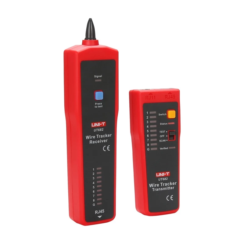 Kabeļu pāru detektors ar RJ-45 testeri UT-682