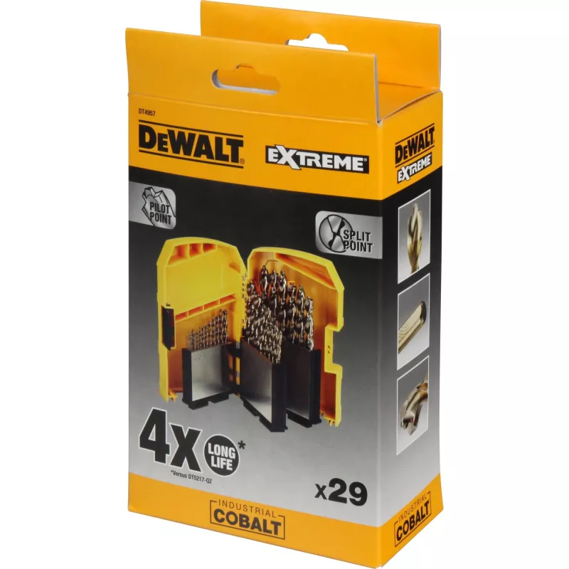 Urbju komplekts DeWALT CASSETTA 29 gab.