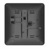 DECT tālrunis Gigaset DESK 800A Vadu klausule 200 tālruņu grāmatas ieraksti Melns