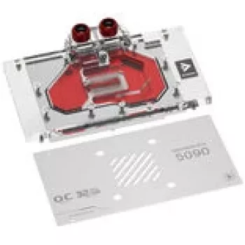GPU ūdens bloks Barrow MSI Ventus 5090 — modelis BS-MSV5090-PA W, balta apdare