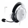 MelnsShark V3 X Hyperspeed for PlayStation, spēļu austiņas, balts, 2,4 GHz sūtītājs, Bluetooth, USB