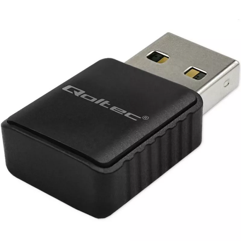 Bezvadu USB adapteris QOLTEC 56988 Dual Band 1300 Mbps USB 3.0