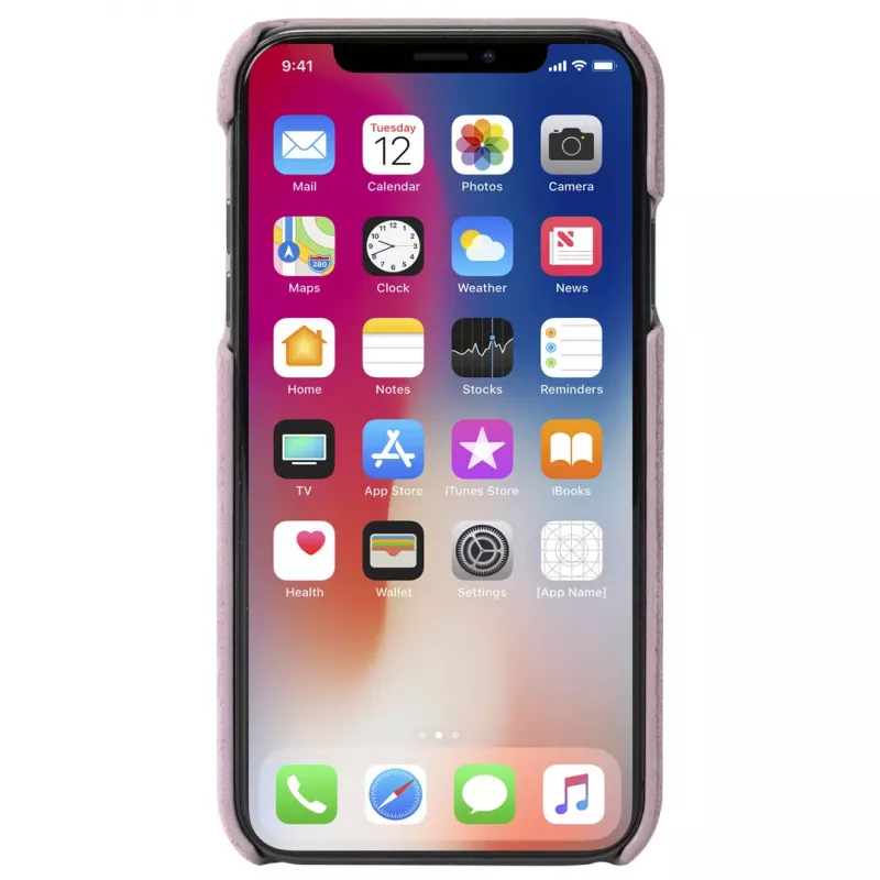 Cover Krusell Broby iPhone XS Max 16.5 cm Rozā