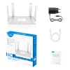 Router Cudy WR1300E Divjoslu Wi‑Fi 5 (802.11ac), 1167 Mbps, 4 ārējās antenas, Gigabit Ethernet