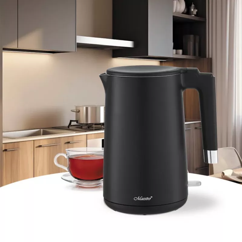 1,7L elektriskā tējkanna MR-026-BLACK MAESTRO