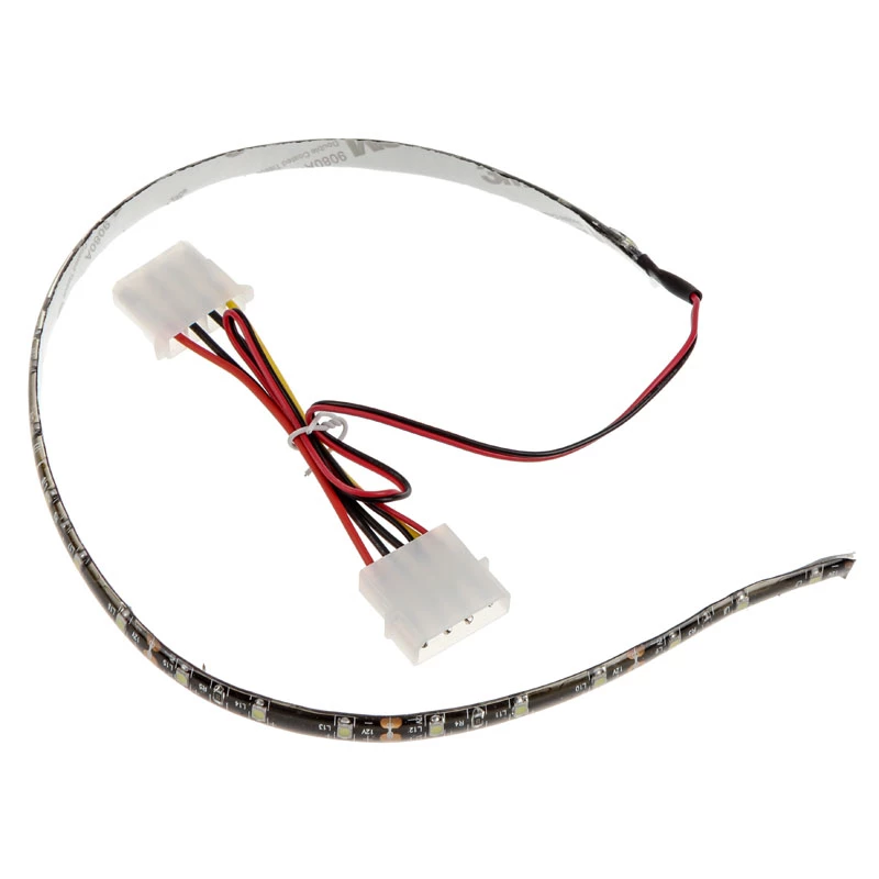 Universāla LED lentes gaisma Lamptron FlexLight Pro — daudzkrāsu korpuss, zaļa gaisma
