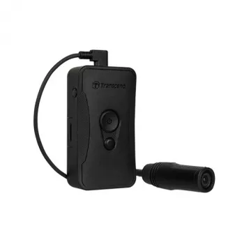 Ķermeņa kamera Transcend DrivePro Body 60 Full HD Wi-Fi Baterija Melna