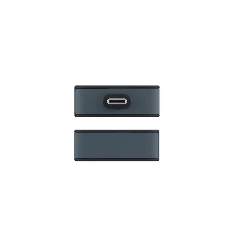 USB-C centrmezgls HYPER HD4101BKGL — 5 portu (USB-C, USB 3.2 Gen1 A tipa, HDMI 4K), 5000 Mbit/s, melns