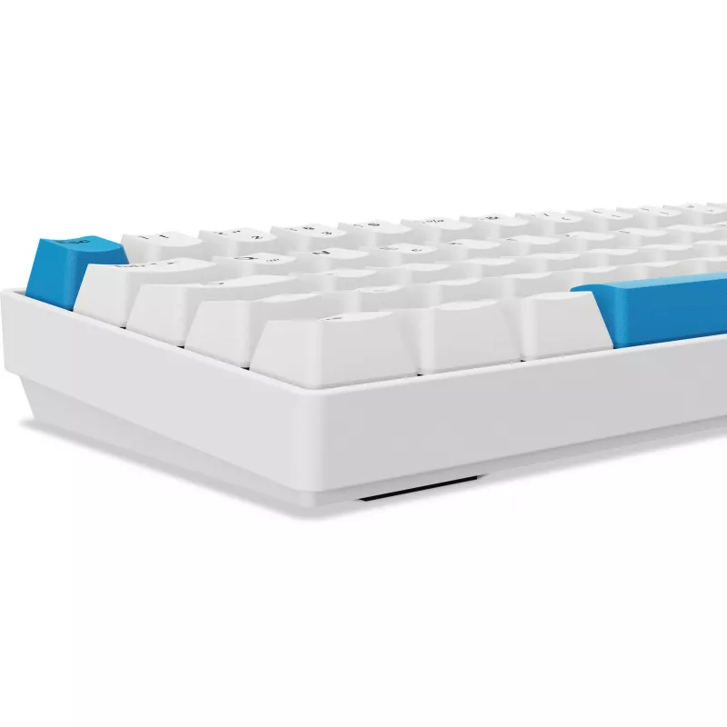 Sharkoon SGK50 S4 tastatūra Mājas USB QWERTZ Vācu Balta 60% RGB LED