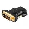 Goobay HDMI/DVI-D adapteris, HDMI standarta ligzda (A tips) -> DVI-D (24+1) spraudnis (68931)