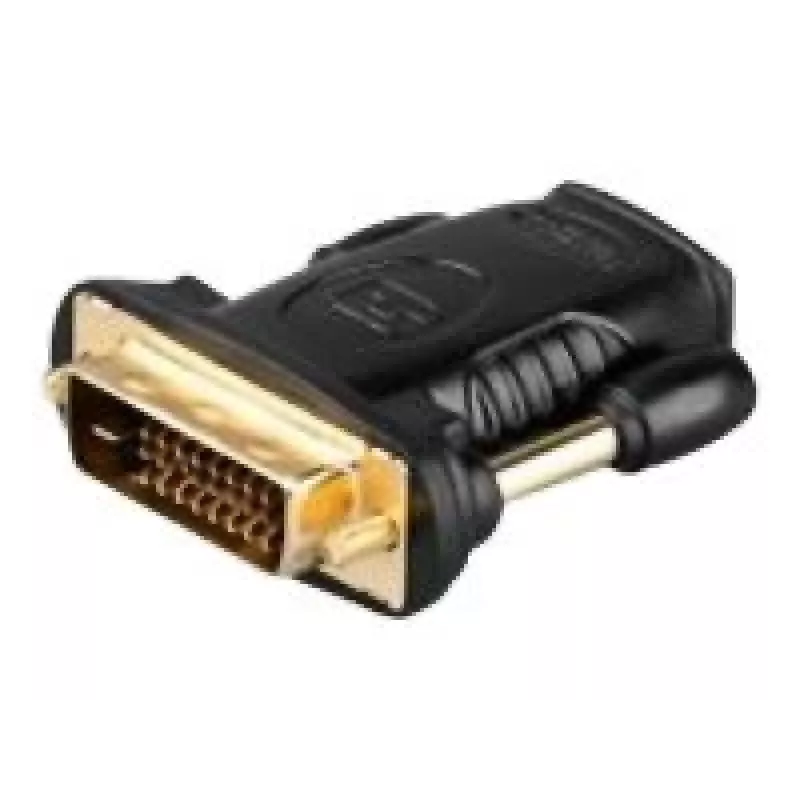 Goobay HDMI/DVI-D adapteris, HDMI standarta ligzda (A tips) -> DVI-D (24+1) spraudnis (68931)