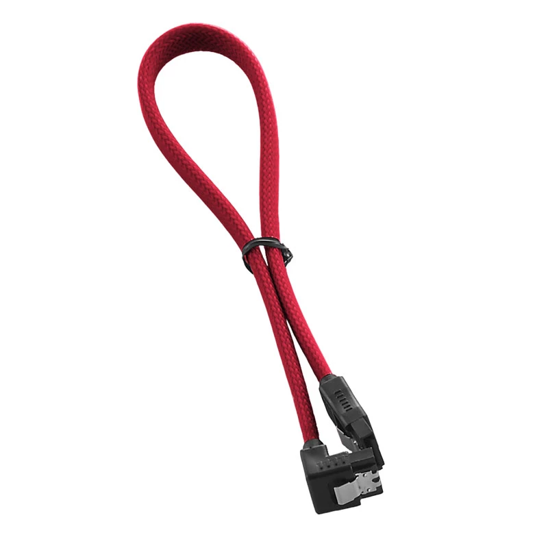 ModMesh leņķa SATA 3 kabelis 30 cm – sarkans – kabelis – digitālais/dati (CM-CAB-RSAT-N30KR-R)