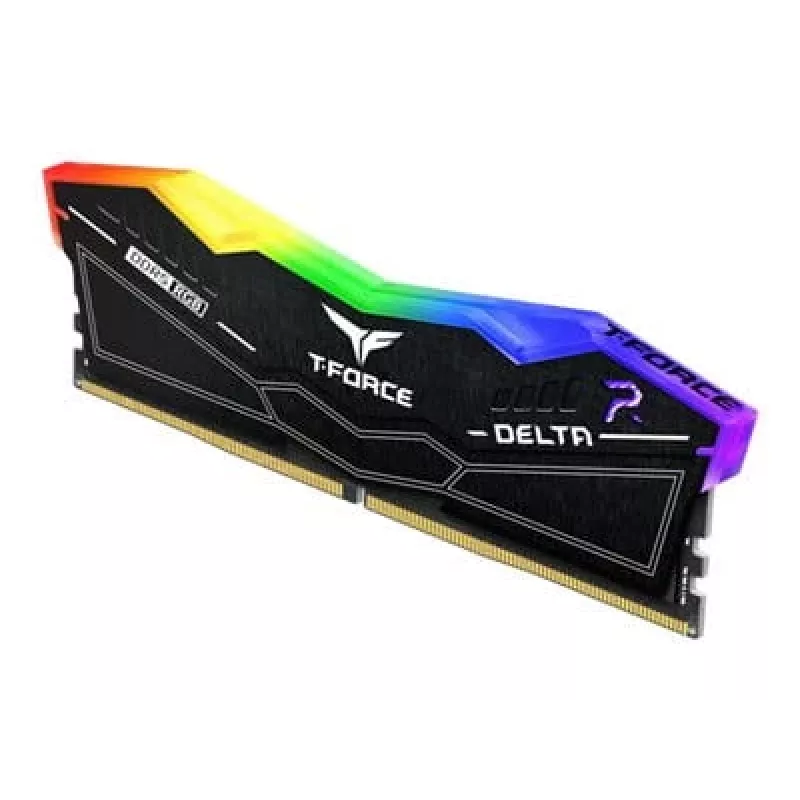DIMM 32 GB DDR5-6000 (2x 16 GB) Dual-Kit, Memory Melns, FF3D532G6000HC38ADC01, Delta RGB, INTEL XMP