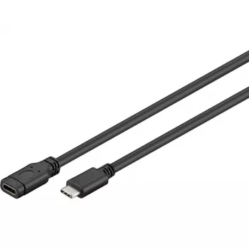 Goobay 45393 USB kabelis, melns