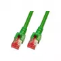 EFB-Elektronik RJ45 komutācijas kabelis Cat.6 S/FTP LSZH Zaļš 1m Ražotājs: EFB Elektronik (K5514.1)