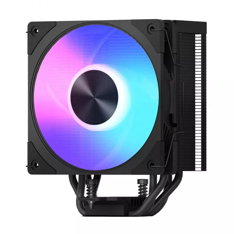 MODECOM Volcano 0C T102 LCD ARGB Procesora gaisa dzesētājs 12 cm Melns