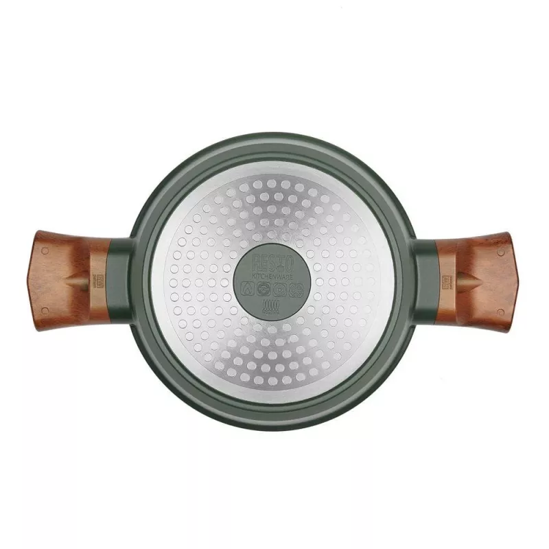 Kastrolis RESTO 93701 — 20 cm diametrs, 2,6 L tilpums, plīts virsmas trauks