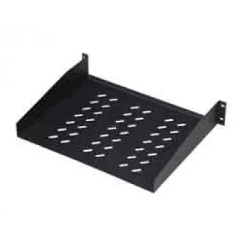 Plaukts fiksētai uzstādīšanai Digitus DN-19 TRAY-2-55-SW