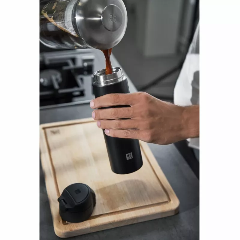 Ceļojuma krūze Zwilling Thermo 39500-508-0 - 450 ml melna termokrūze