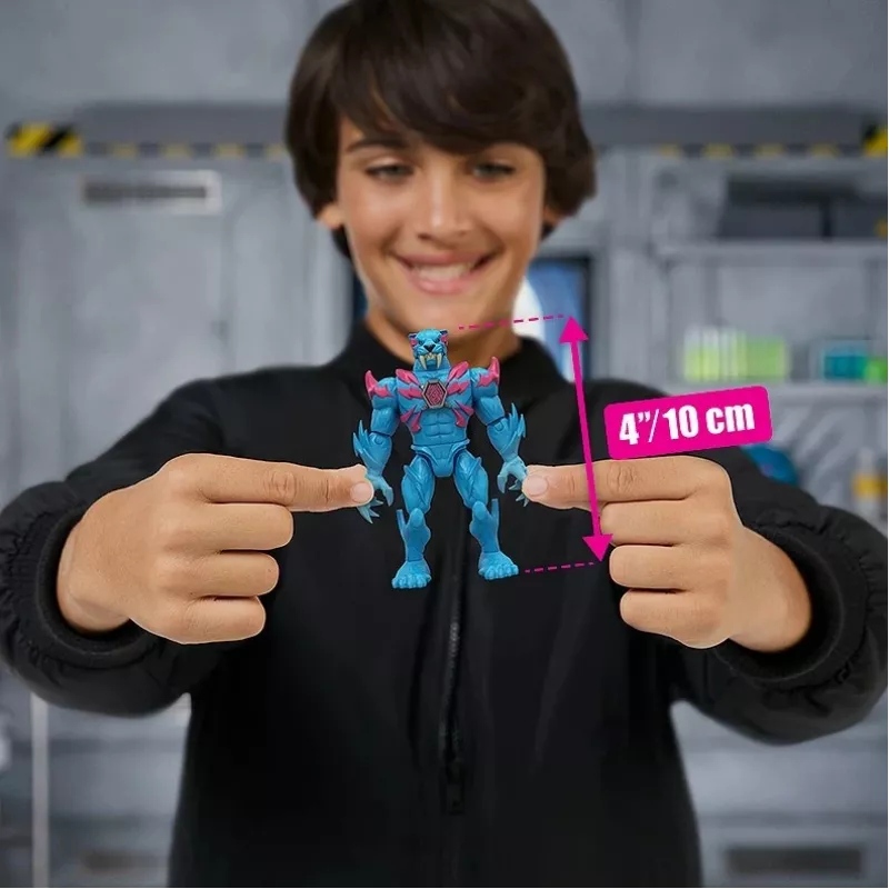 Cobi Mr Beast Lab Hybrids figūriņu komplekts — kolekcionējamas darbības figūras