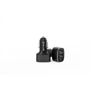 Auto lādētājs Tellur FCC9 56W 9A — USB auto strāvas adapteris, 56W kopējā izejas jauda, 9A maks.