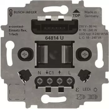 Busch-Jaeger E-kontakta ieliktnis 1-virzienu 64814 U (2CKA006800A3047)